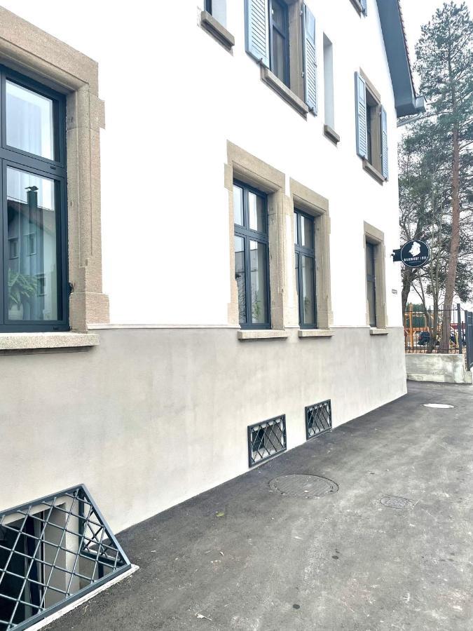 Bahnhof 1911 Hotel Wolpertswende Buitenkant foto